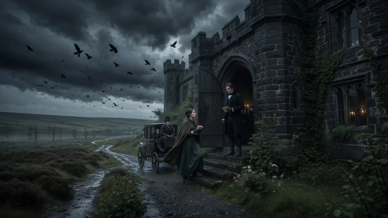 Seven Women Fled the Scarred Duke’s Castle — But the Vicar’s Daughter Chose to Stay