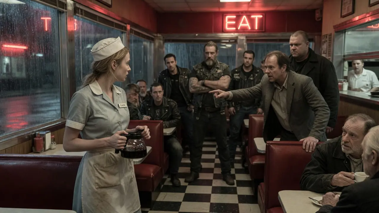 Waitress Slipped Note to Biker: "Help Me Escape" — Group's Response Was Swift and Heroic