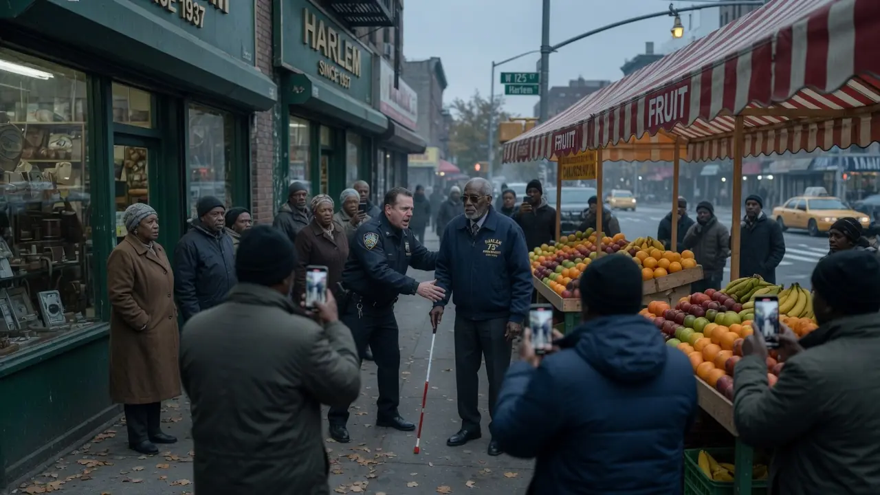 Cop Thinks Blind Black Man's Cane Is A Weapon, Breaks It