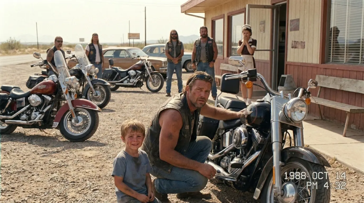 "Don't Start Your Motorcycles!" The Little Boy Warned The Hells Angels — What They Found Shocked Everyone