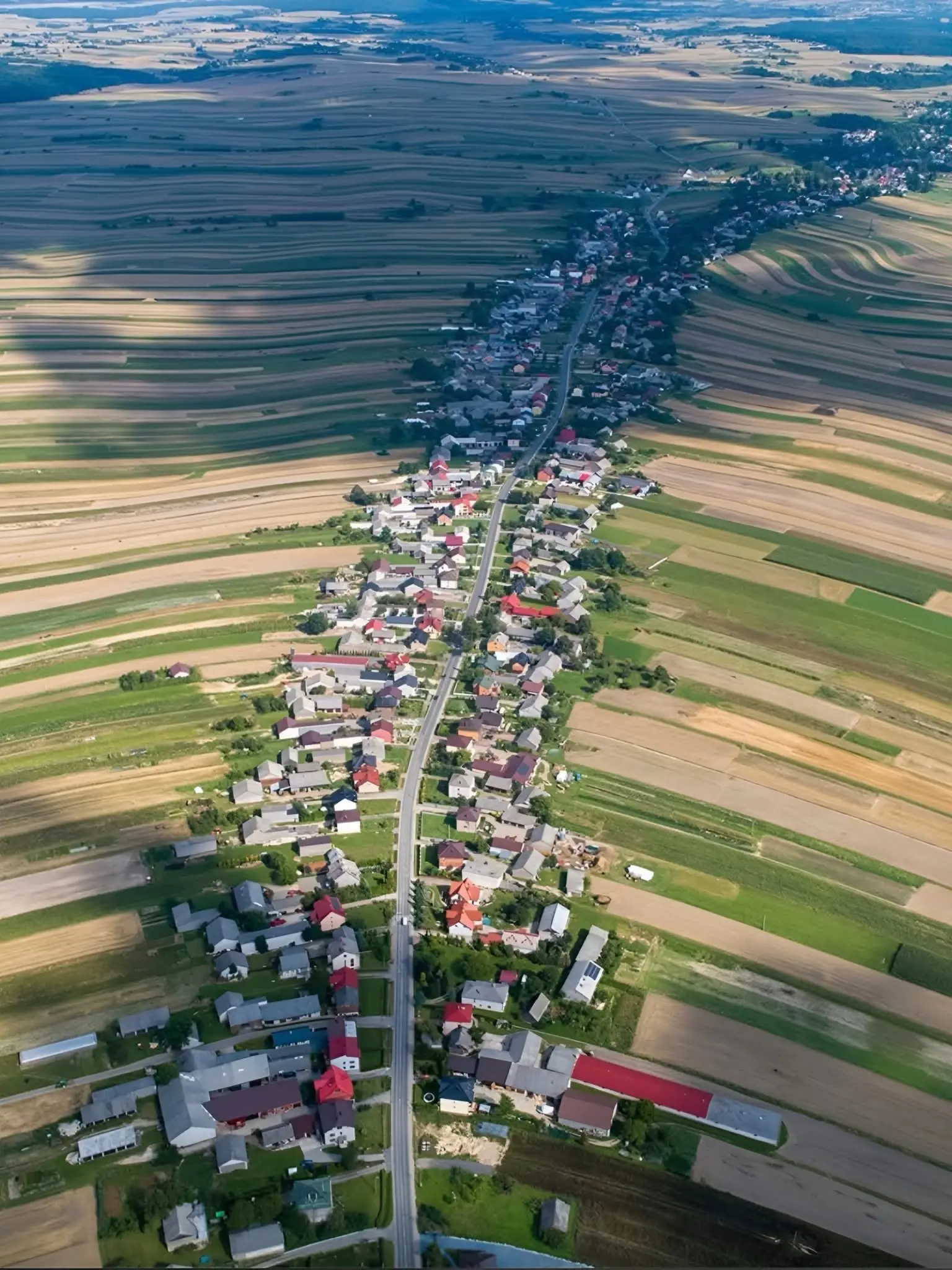 There’s a town in Poland where all 6000 residents live in the same street