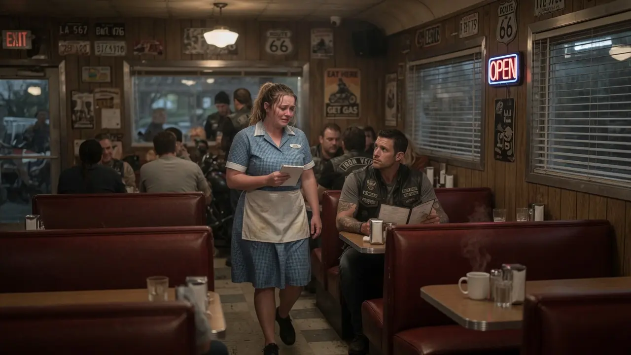 The Restaurant Owner Sent the Obese Waitress to Serve the Bikers as a Joke
