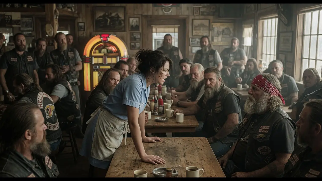 No One Dared Talk to the Hells Angels — Until One Brave Girl Walked Up