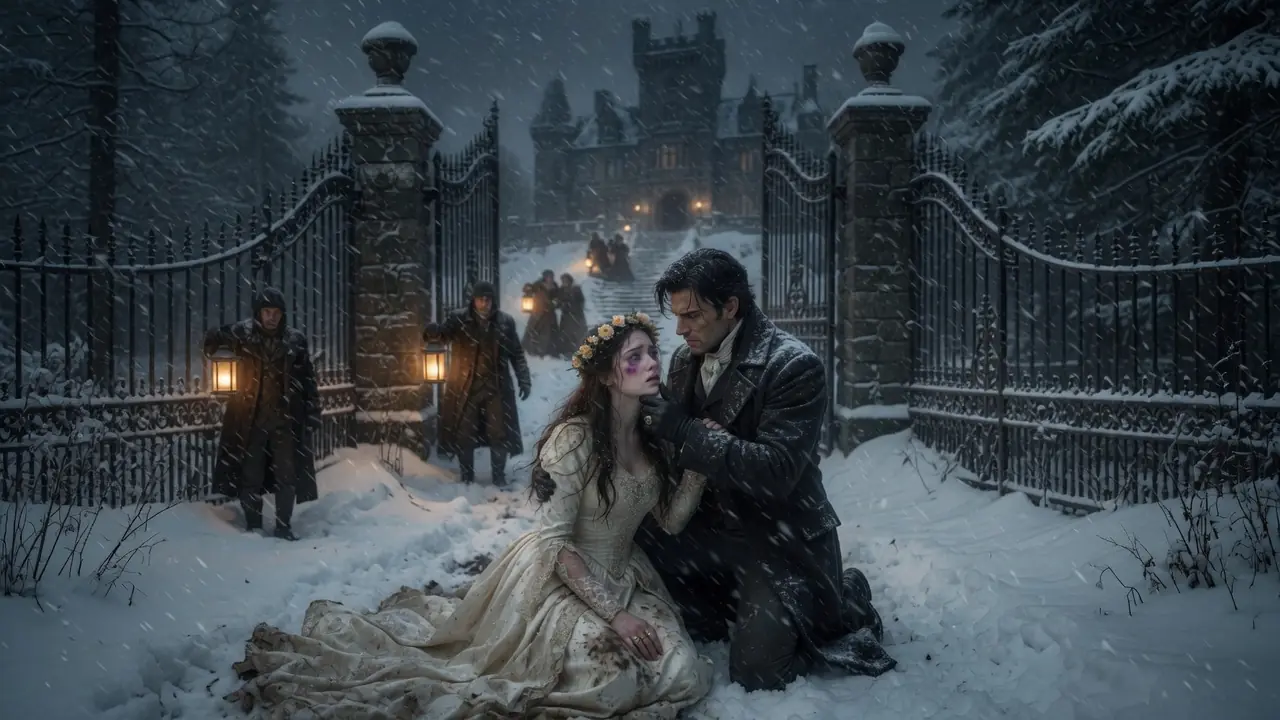She Ran From Her Wedding Into a Winter Storm — And Collapsed at the Duke’s Gates