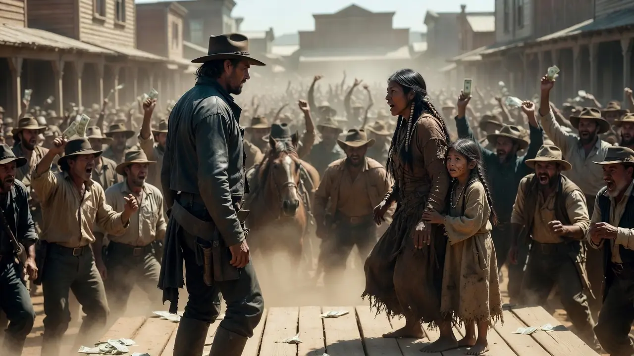 Two Apache Sisters Sold Like Cattle — A Lonely Cowboy Bought Them, Saying, “I’ll Take You Home.”
