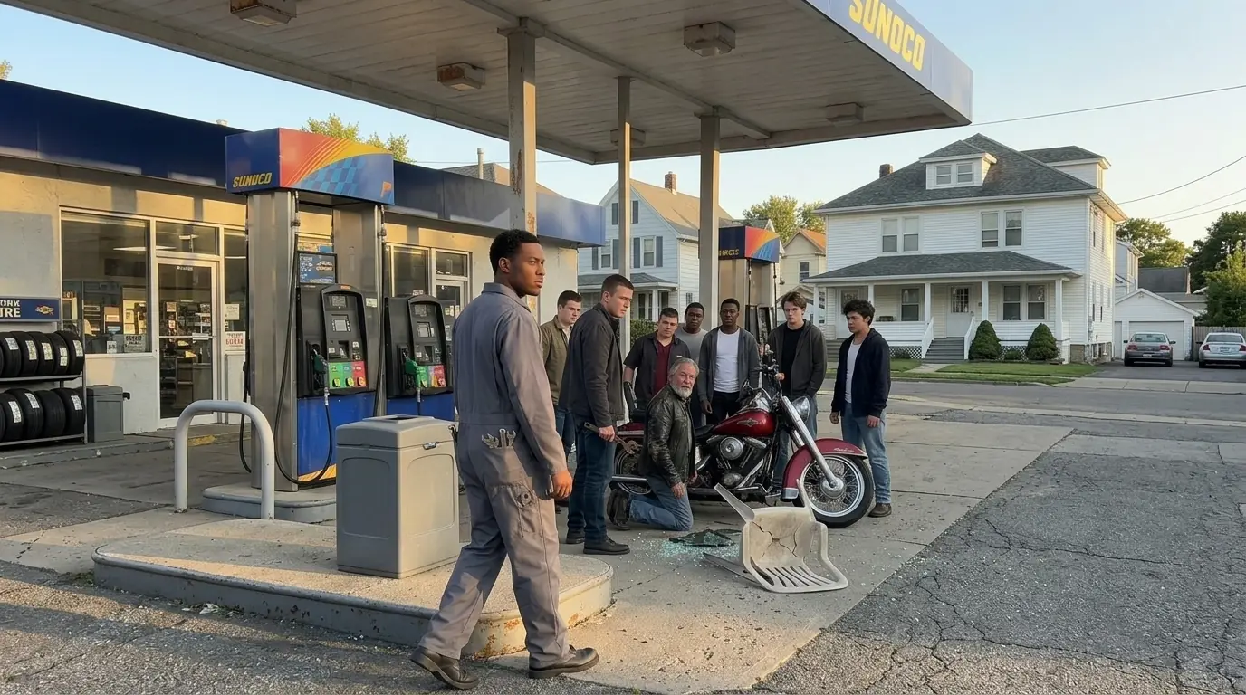 Young Boy Saves Biker From 6 Bullies in 8 Seconds — The Hells Angels' Reaction Made National News