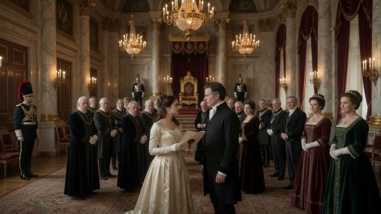 The Duke Demanded the Regency — The Silent Lady Revealed the King’s Last Decree