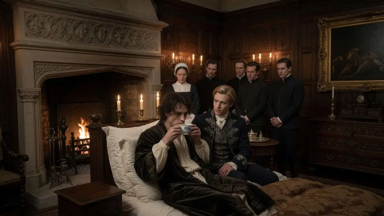 The Younger Prince Poisoned the Heir — The Dying Brother Entered the Coronation Hall