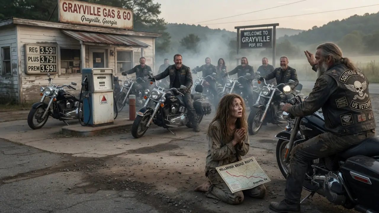 "Stop — It's a Trap!" a Homeless Black Girl Warned 15 Bikers — Then They Laughed At The Girl
