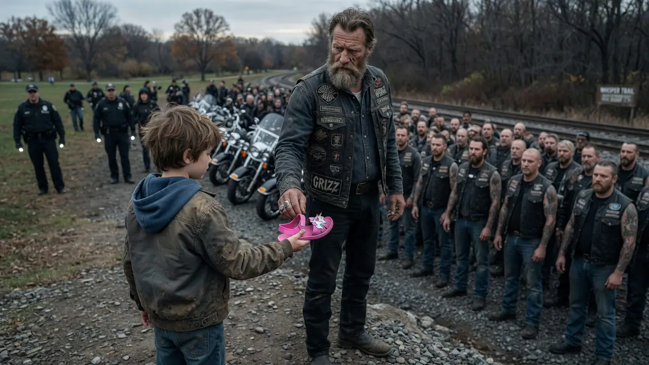 A Little Boy Found His Sister’s Pink Shoe — Then 40 Bikers Followed Him Into the Woods