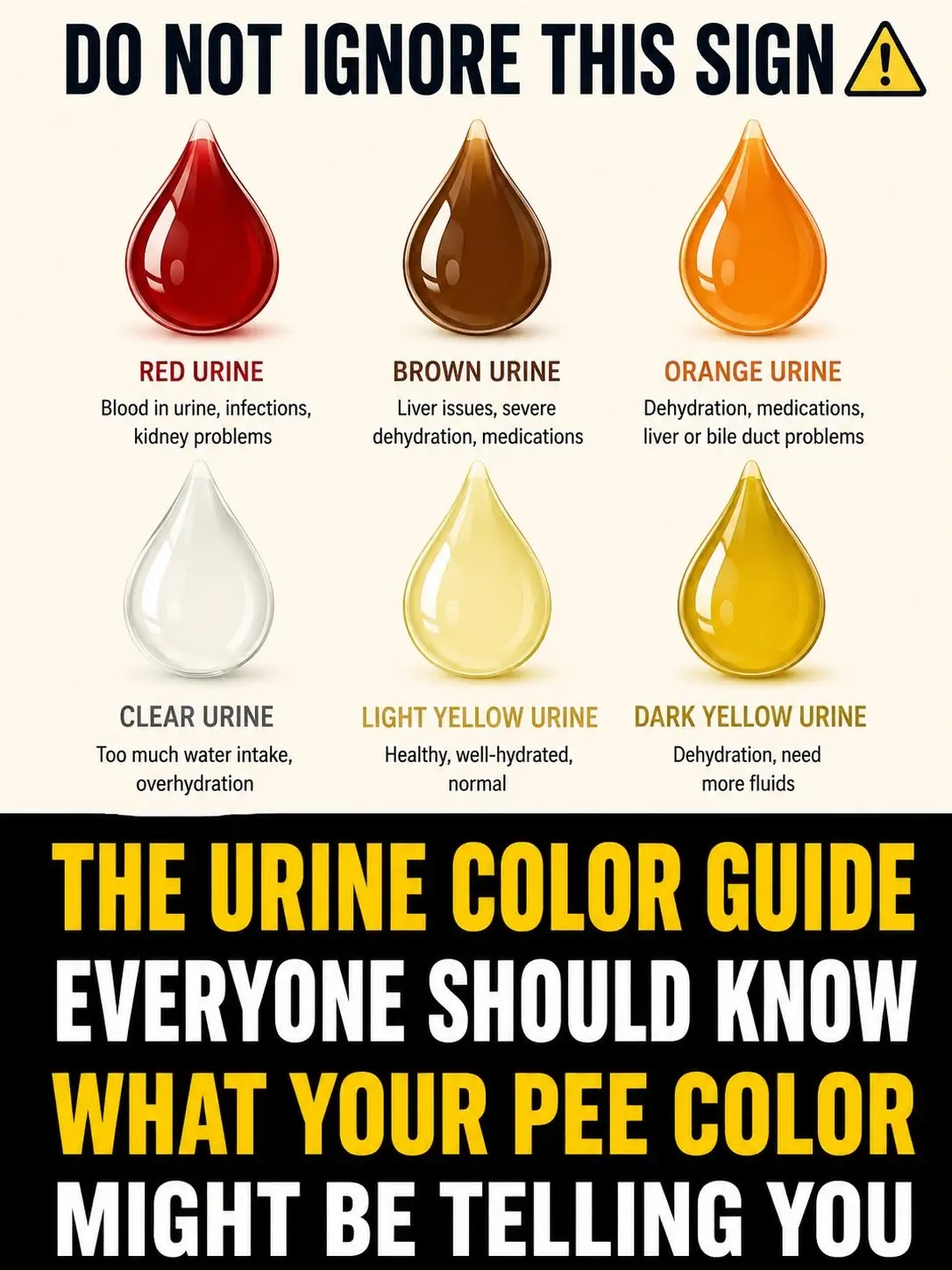 Do Not Ignore These Urine Colors: What Your Body May Be Trying to Tell You