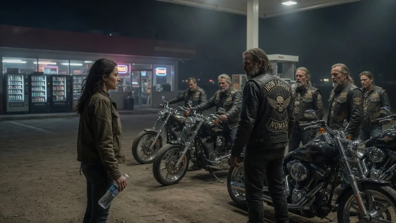 Bikers Mo-cked a Teen Girl’s Jacket — Until They Saw the Patch and Went Silent