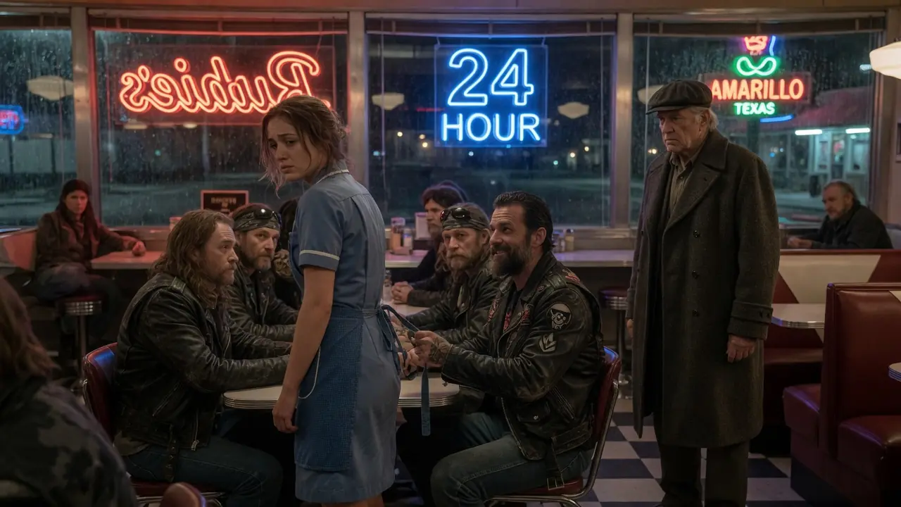 Bikers Made Fun Of A Waitress — Then the Quiet Man in Booth Seven Stood Up