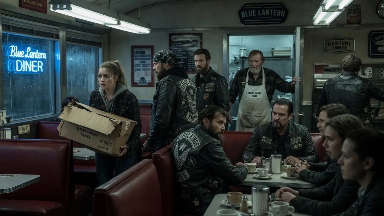 Bikers Mo-cked a Little Girl in a Diner — Then the Old Man Behind the Grill Walked Out
