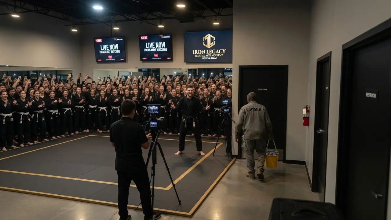 Black Belt Picked the Black Janitor for a "Lesson" — 40 Seconds Later He Was Begging to Stop