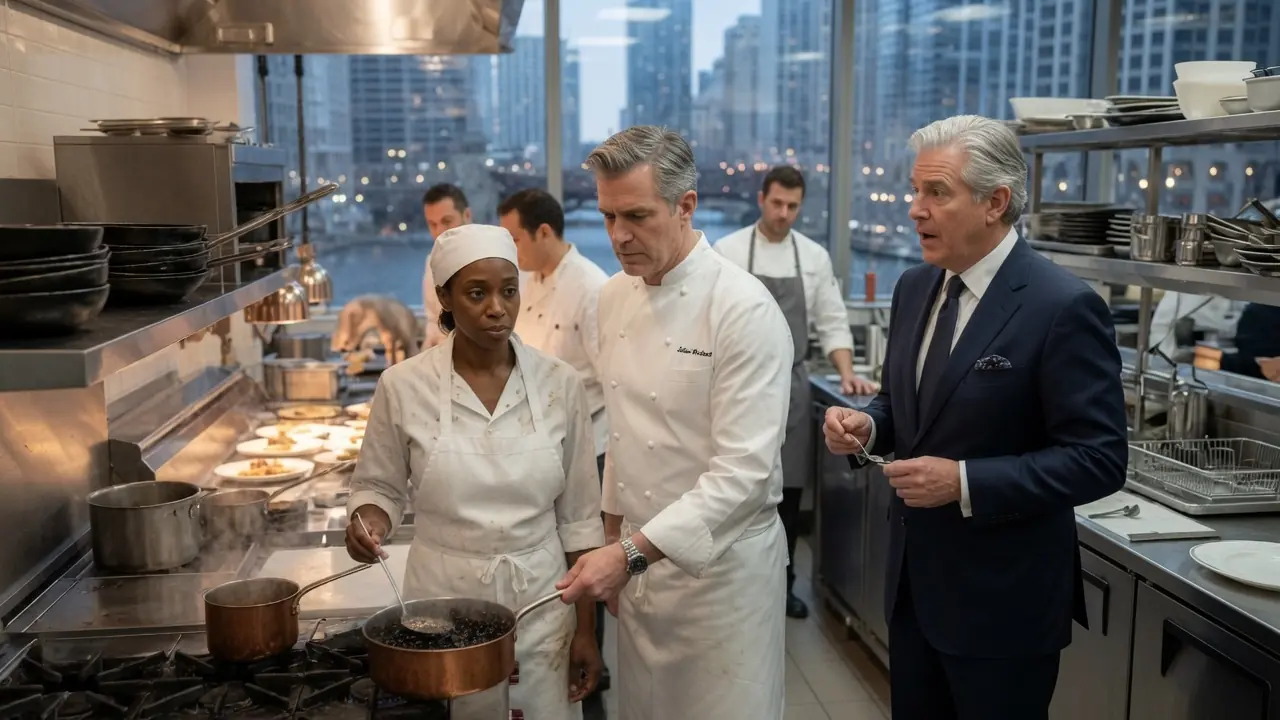 The Famous Chef Threw Away Her Sauce — Then the Critic Asked Who Really Made It