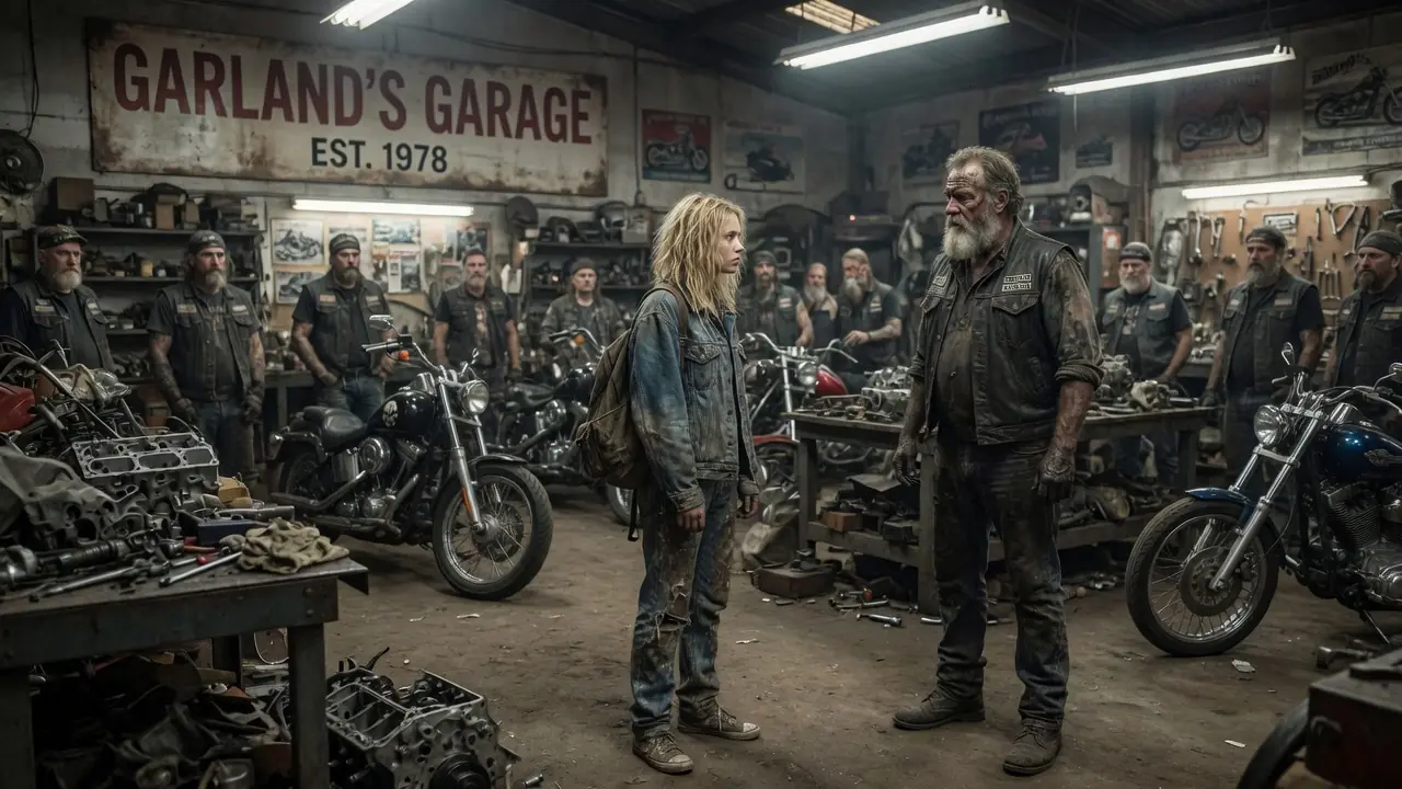 “Can I Paint Your Bikes for Tips?” — Her Sketch Left 80 Bikers Speechless