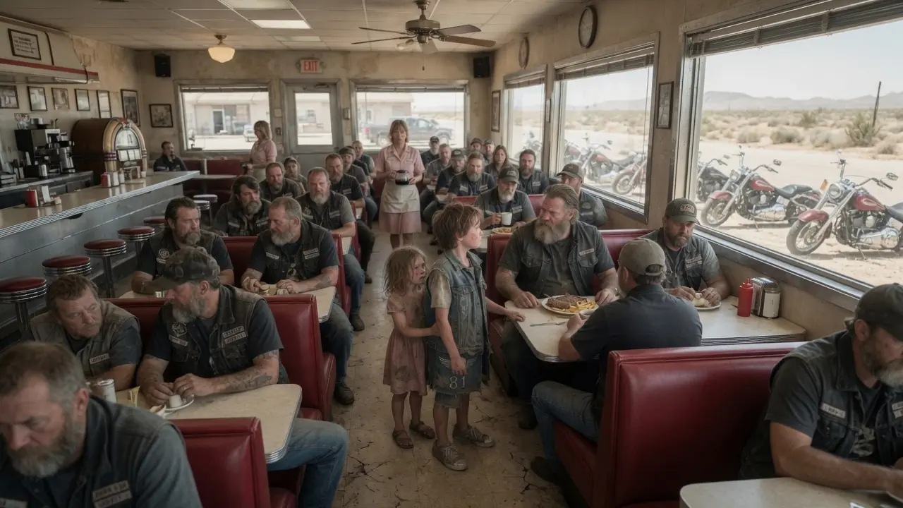 He Walked Into a Diner Begging for Scraps — Then the Hells Angels Found Tommy’s Son