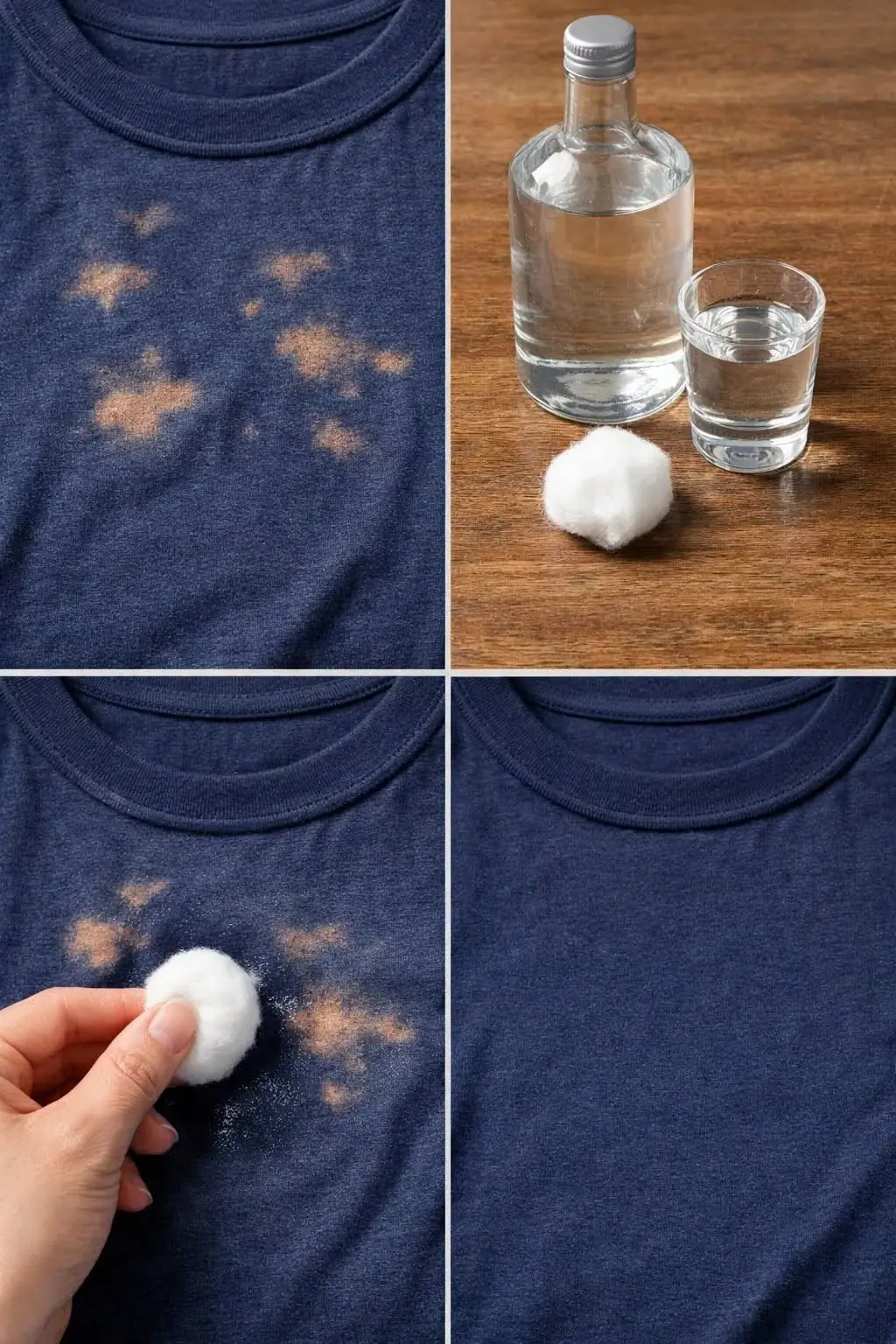 Bleach Stains on Your Clothes? No Need to Throw Them Away: Here's the Solution
