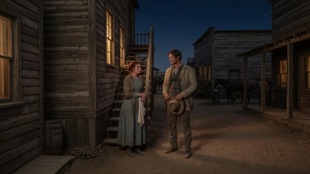 "I've Never Been Chosen," She Whispered Sadly, The Cowboy Said "Then Today You Are, By Me"