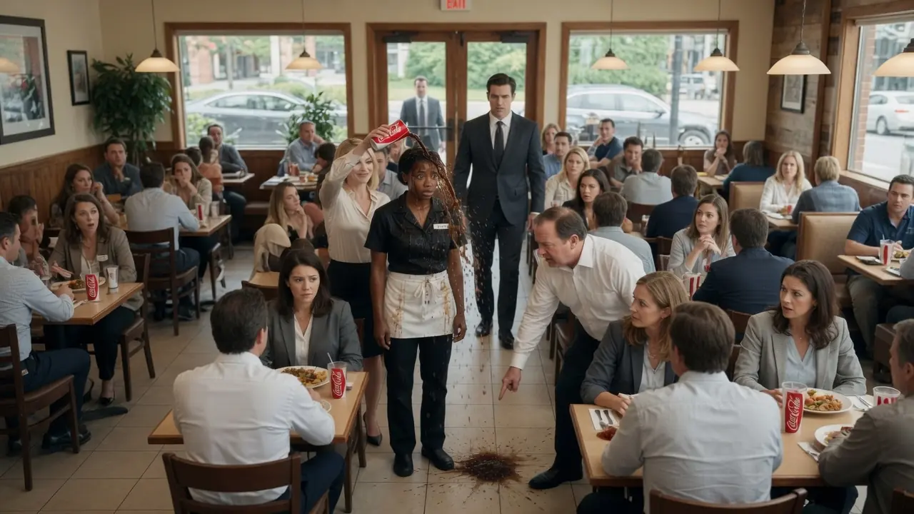 They Threw Soda on a Black Woman at Work, Her Billionaire Husband Walked In and Fired Everyone.