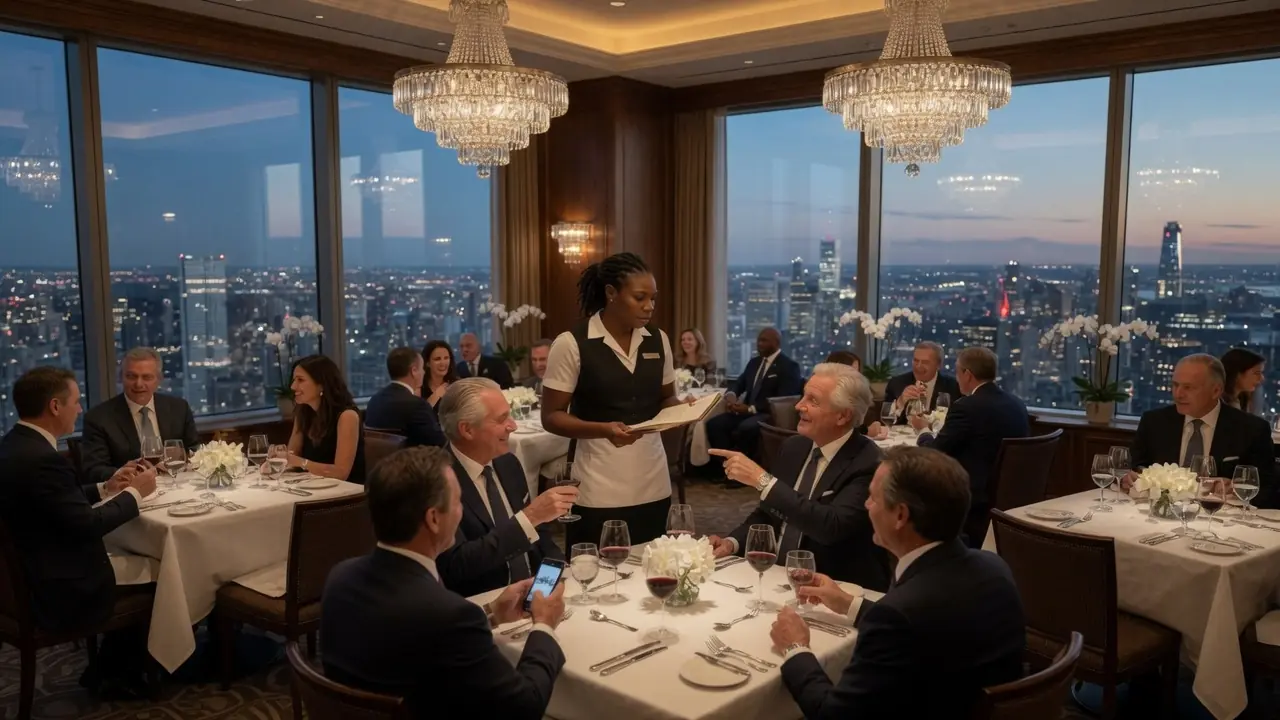 Billionaire Asks Black Waitress for Stock Tips as a Joke — She Exposed Every Mistake He Ever Made