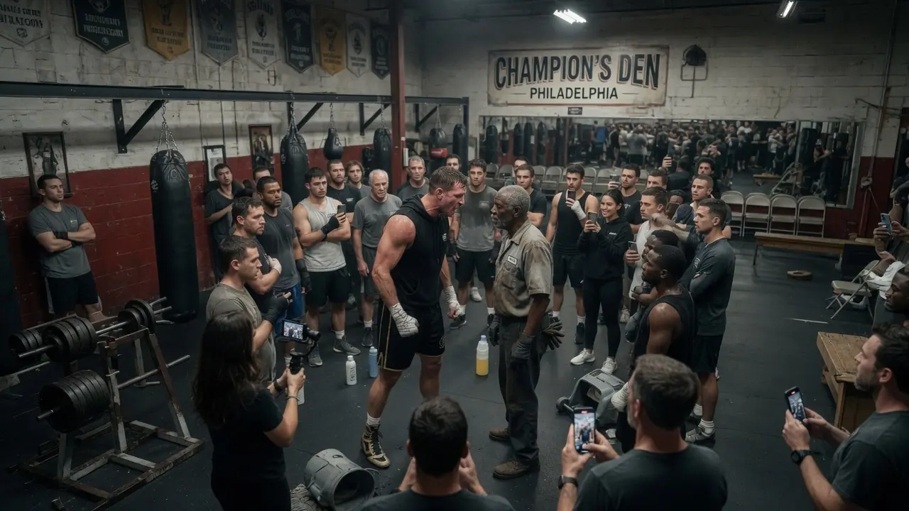 "Boxer Taunts Black Janitor: “Dodge My Punch, I’ll Bow”—Then Stunned to Learn He’s a Former Champion "
