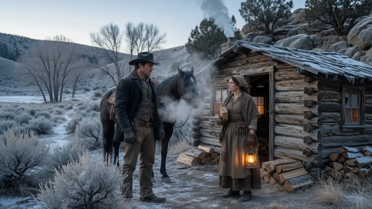 A Wealthy Cowboy Saw A Woman Living In An Old Cabin — What He Did That Day Will Amaze You