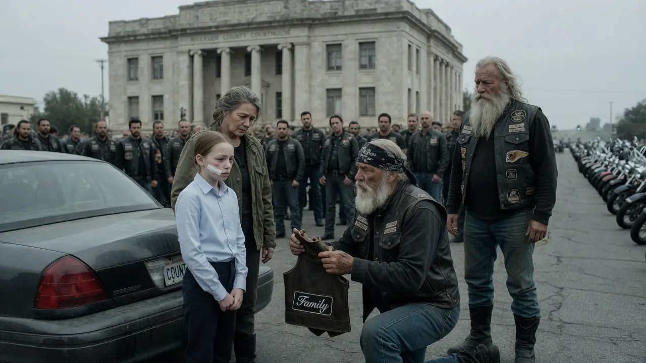 Homeless Girl Brought Breakfast to Old Hells Angels Biker Daily — Then 2000 Bikers Showed Up at Her Door