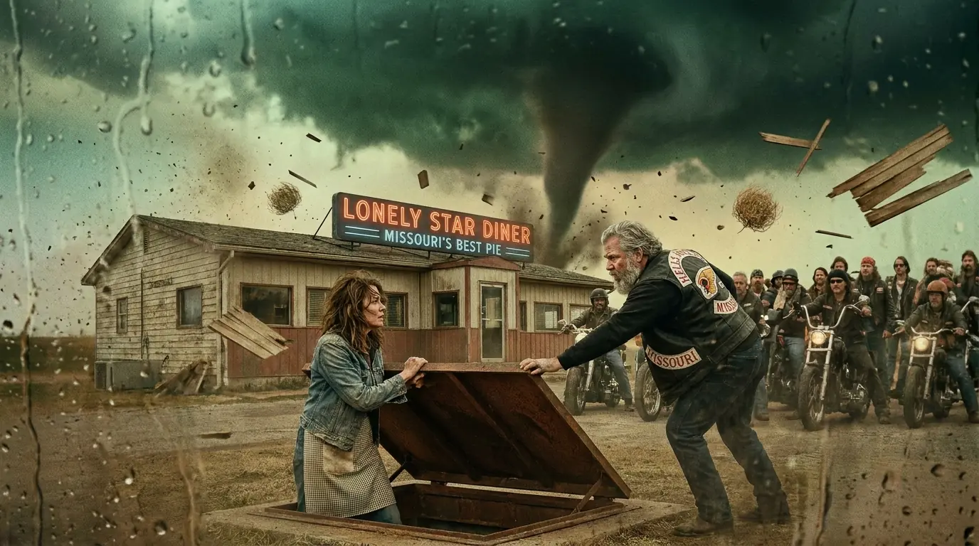 She Hid 25 Hells Angels from a Tornado — Days Later, 1,800 Bikers Returned to Change Her Life