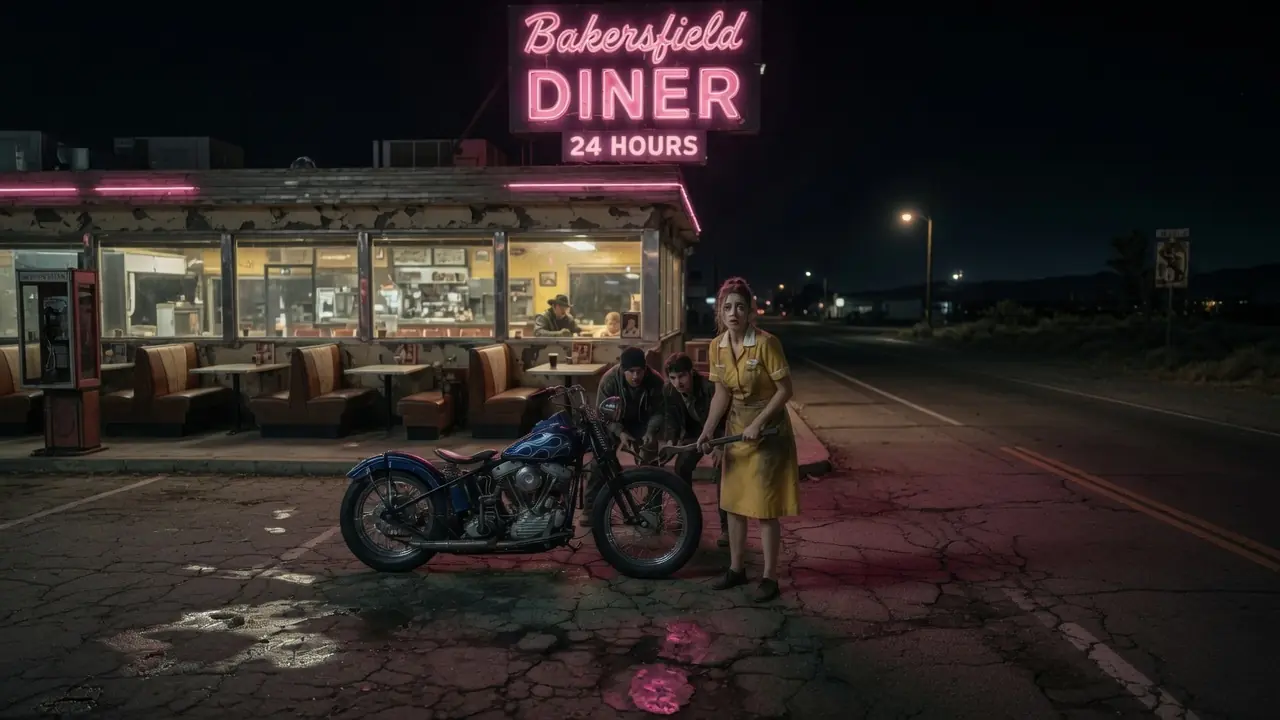 Single Mom Defended a Hells Angel's Motorcycle from Thieves — Her Reward Will Make You Cry