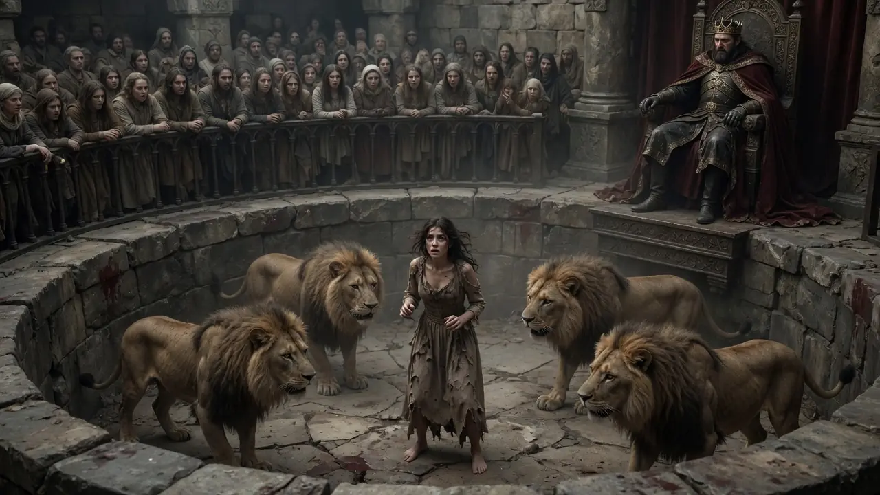 They Threw Her Into The Lion's Den — But It Knelt Down Before Her