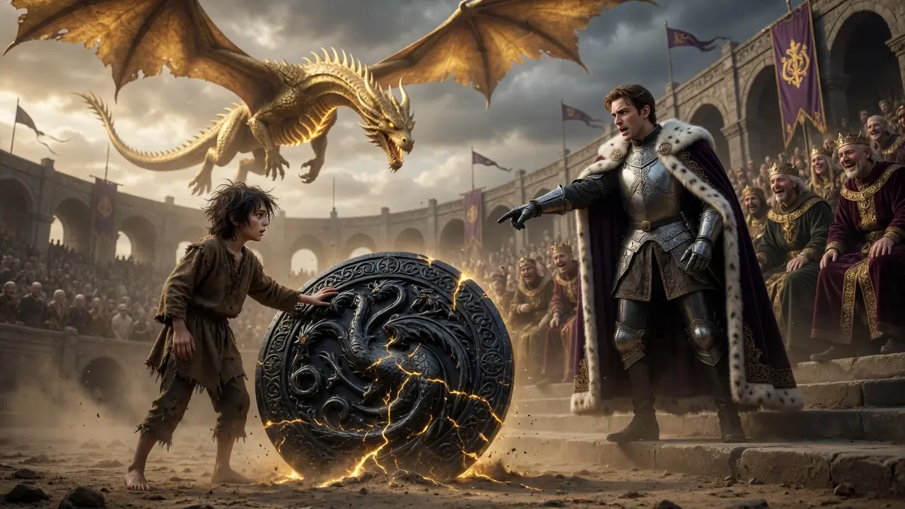 The Beggar Boy Touched Eldoria’s Sacred Dragon Seal — And The Blood Of Kings Rose To Answer Him