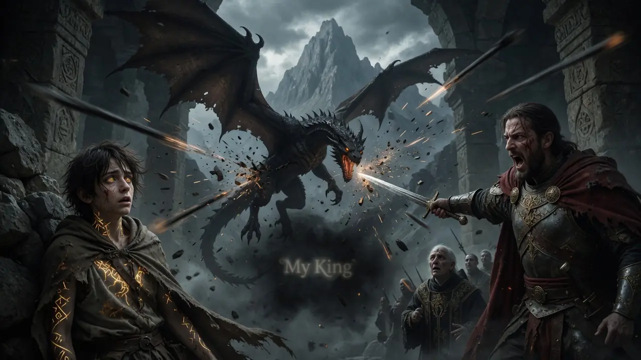 The Soldiers Fired On The Boy — But It Was The Dragon That Answered