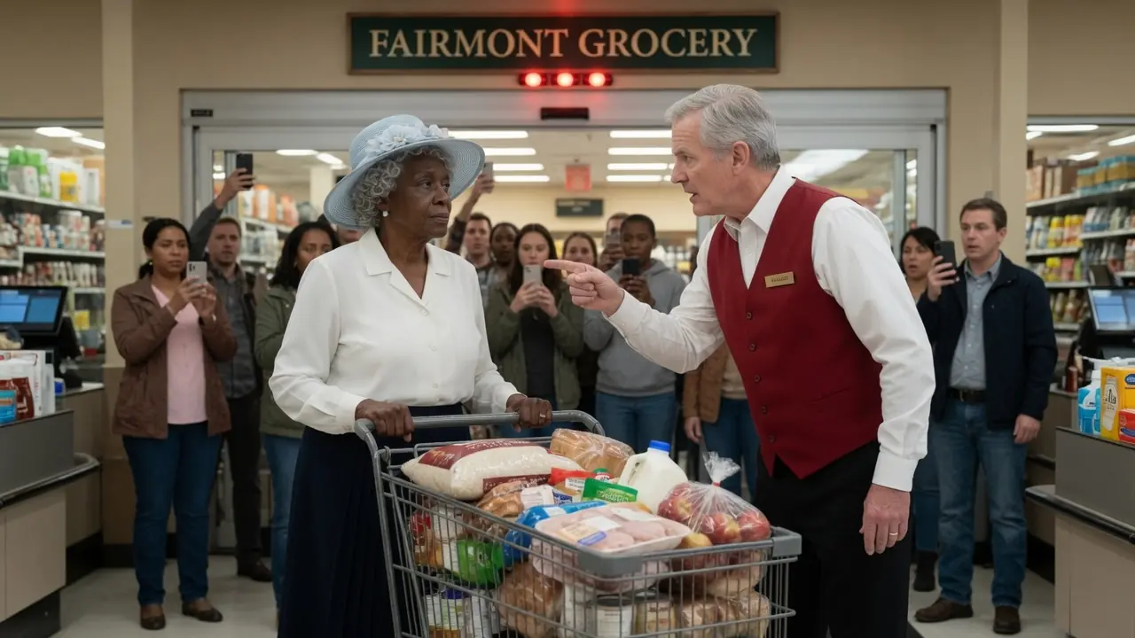 She Paid For Everything In The Store — But When The Alarm Went Off, The Manager Tried To Humiliate The Elderly Black Woman