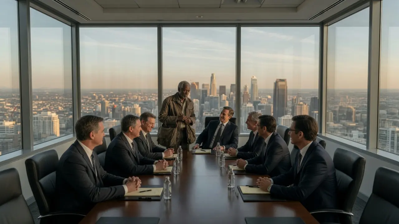 A Homeless Old Man Asked A Billionaire For 60 More Days — Then He Made One Call That Silenced The Room