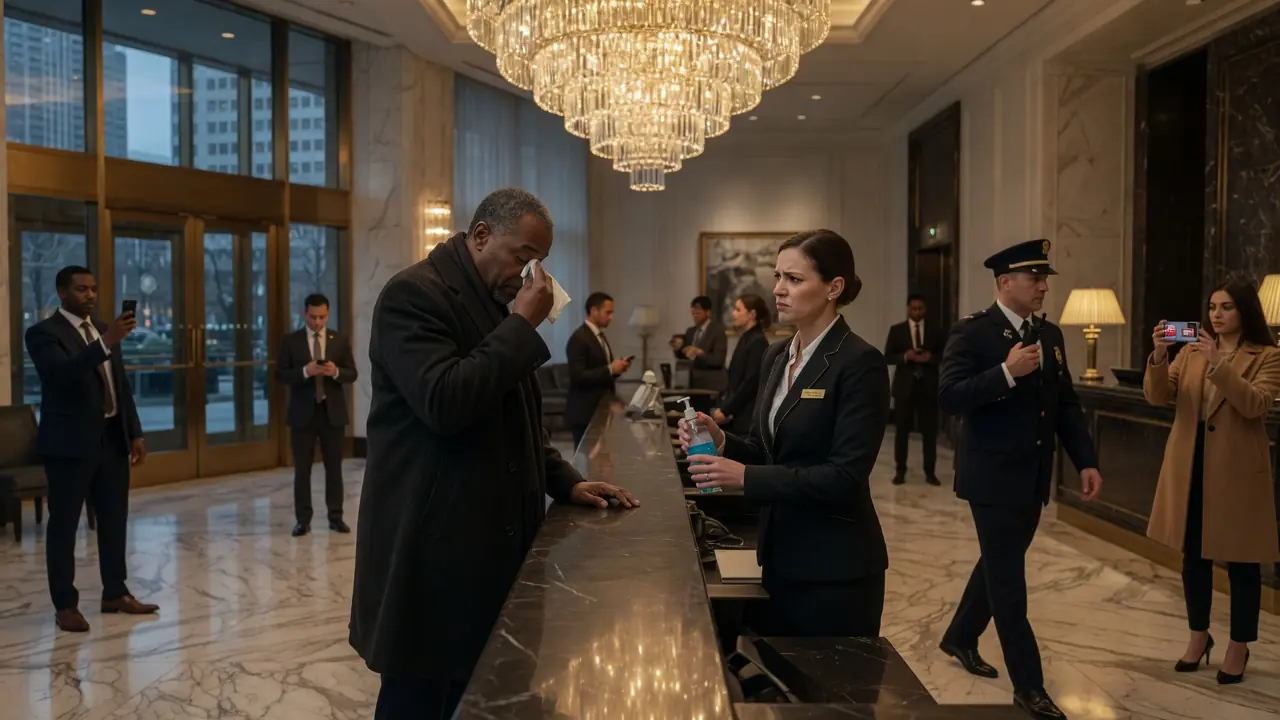 A Hotel Manager Sprayed Sanitizer in a Black Man's Face — Then He Called the Owner in Front of Everyone