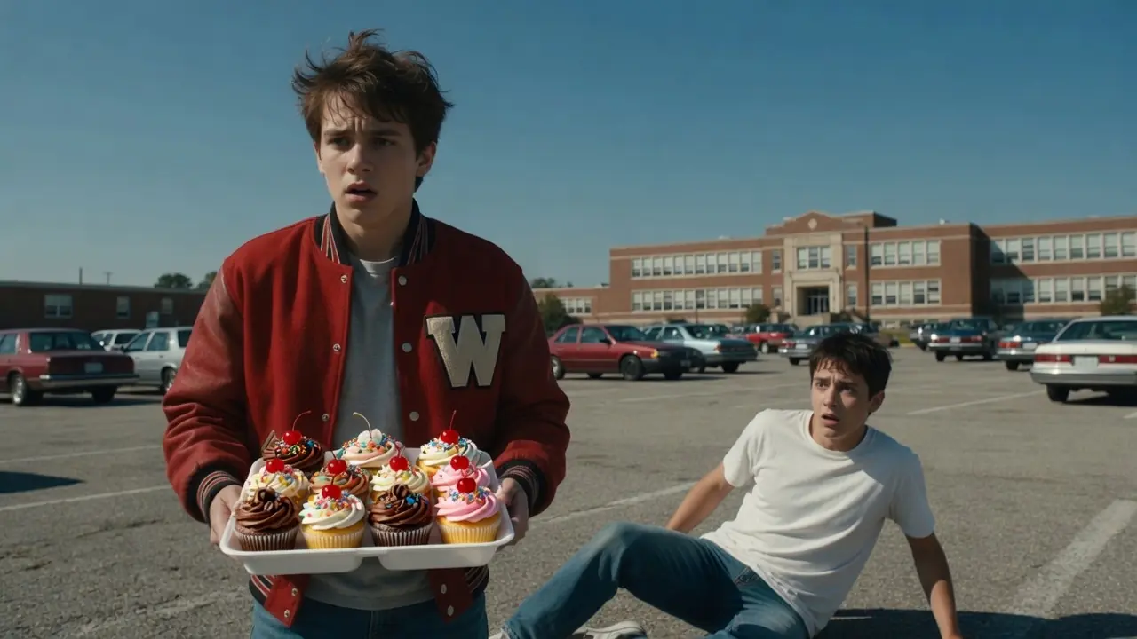 Bul-lies Mo-cked Him While He Carried a Tray of Cupcakes — Then the Quiet Boy Made the Whole School Listen