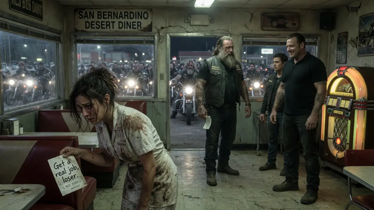A Waitress Was Refused Her Tip by Thugs — Until 40 Hells Angels Blocked the Exit Door
