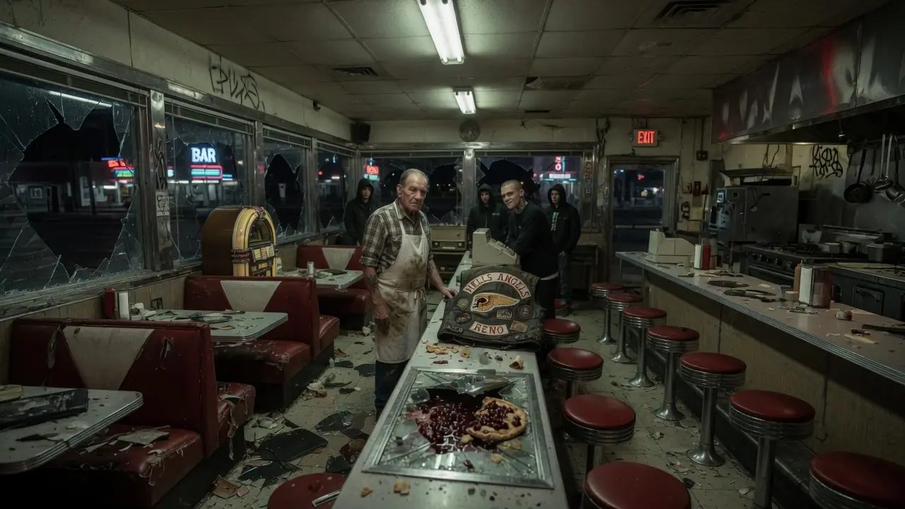 Thugs Smashed an Old Veteran Diner Unaware He Was the Most Dangerous Hells Angels
