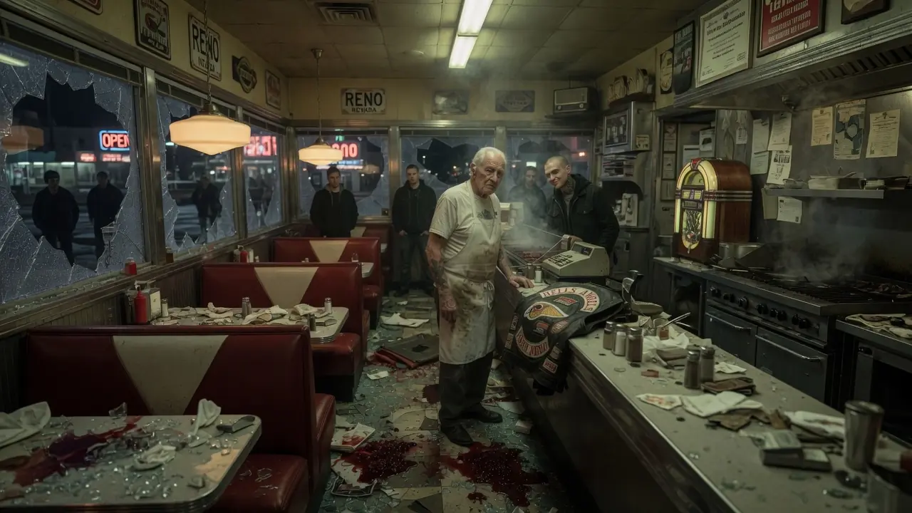 Four Thugs Smashed An Old Man’s Diner — Then He Picked Up A Rotary Phone