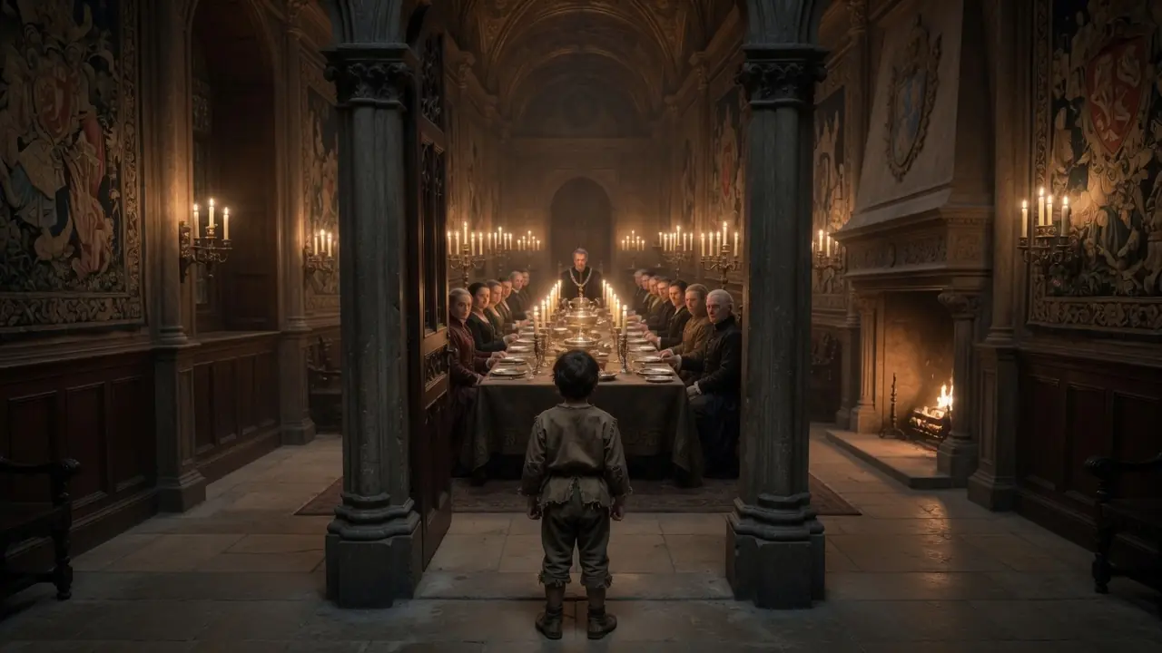 "May I Eat What You Didn’t Finish?” Poor Maid's Son Asks the Duke — Unaware He's His Father