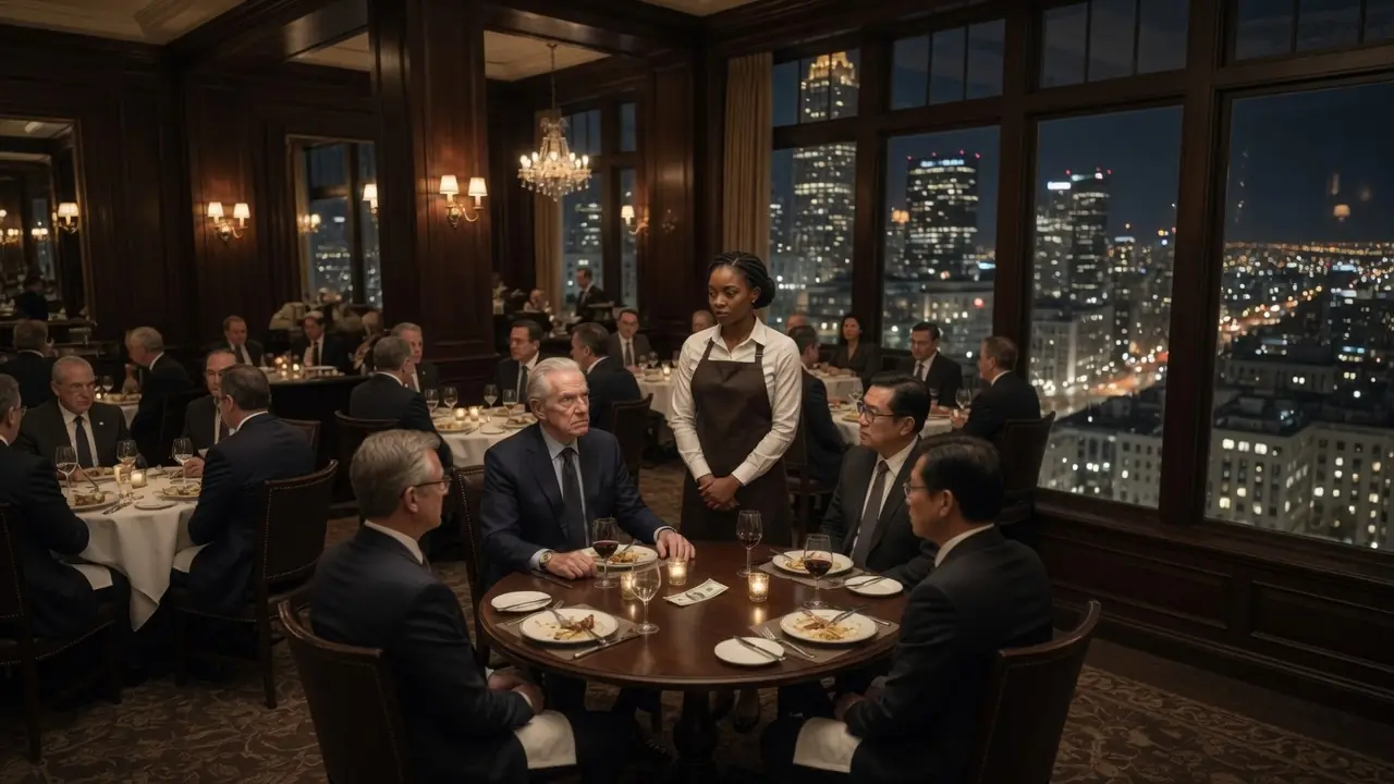 The Billionaire Mocked The Black Waitress — Not Knowing She Was The Only One Who Could Save His Deal