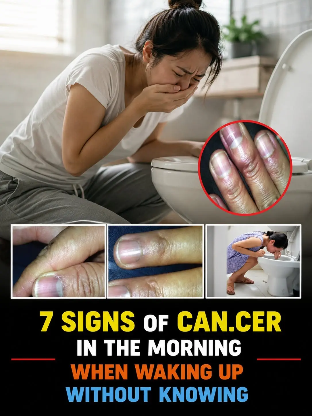 7 Signs of Cancer That May Appear in the Morning Without You Realizing