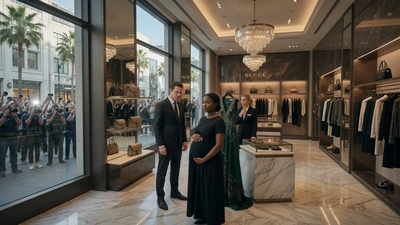 Luxury Store Manager Slaps Black Pregnant Customer — Unaware She’s the Mafia Boss’s Wife