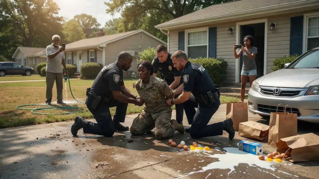 Cops Tackle a Black Woman Outside Her Home — Turns Out She’s a High-Ranking Army General