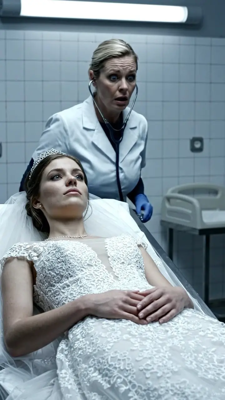 The bride died right in the middle of the wedding