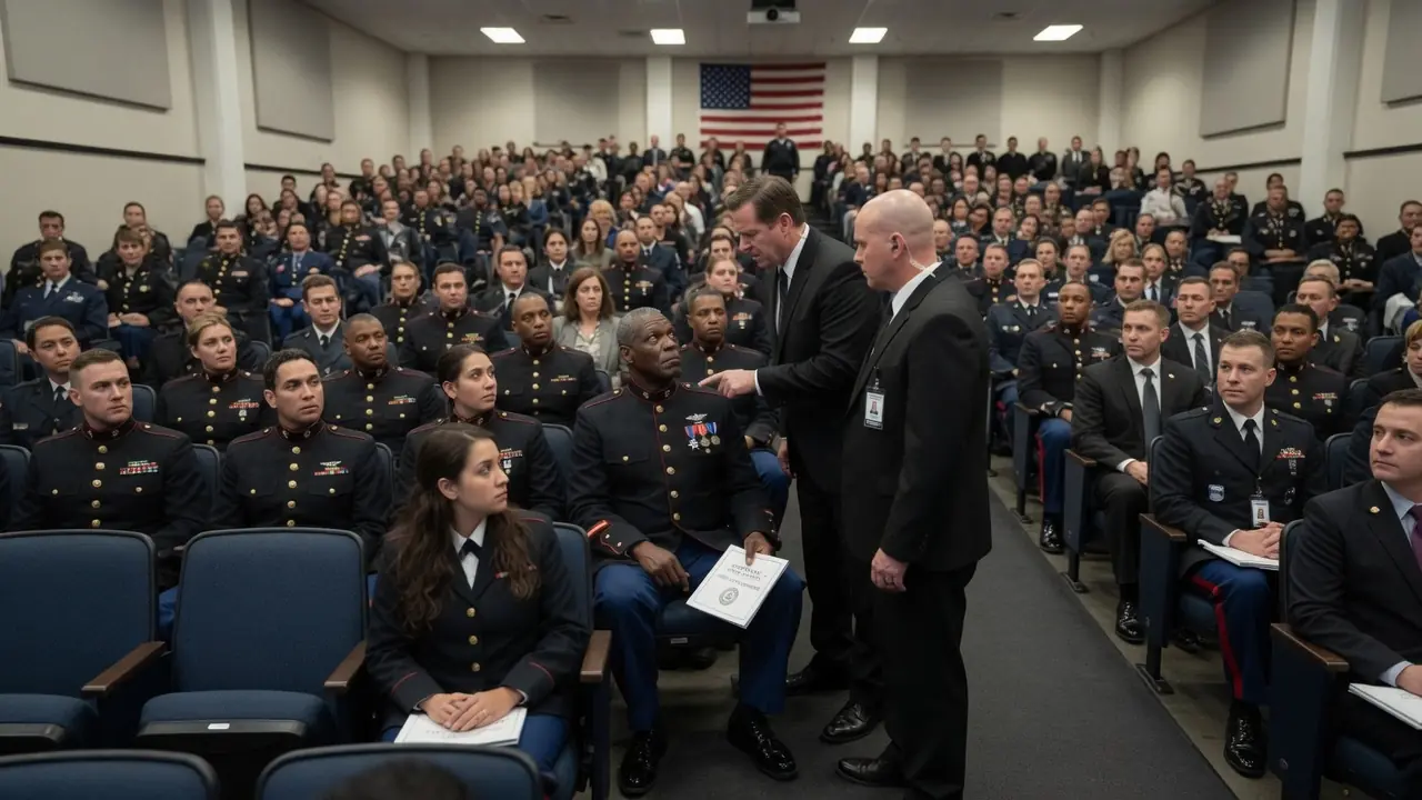 The Black Veteran They Tried To Throw Out Was The One Man Every Soldier In The Room Owed Their Life To
