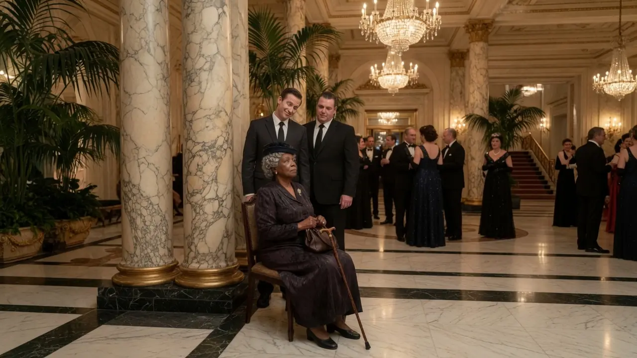 The Luxury Hotel Forced An Elderly Black Woman Into The Rain — Minutes Later, The Ballroom Learned She Owned The Name They Worshipped