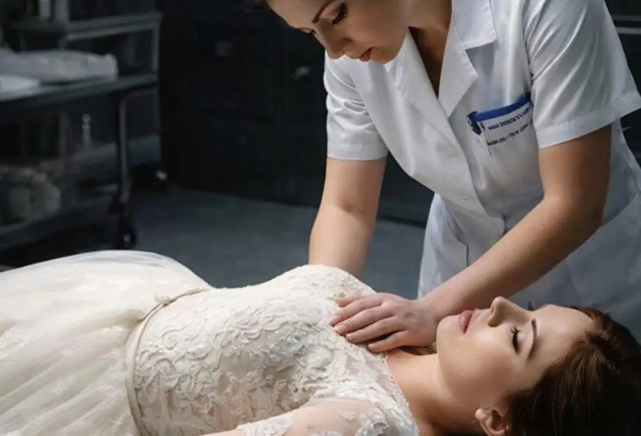 The Bride Died During Her Wedding and Was Taken to the Morgue—Then an Attendant Noticed Her Rosy Cheeks and Beating Heart